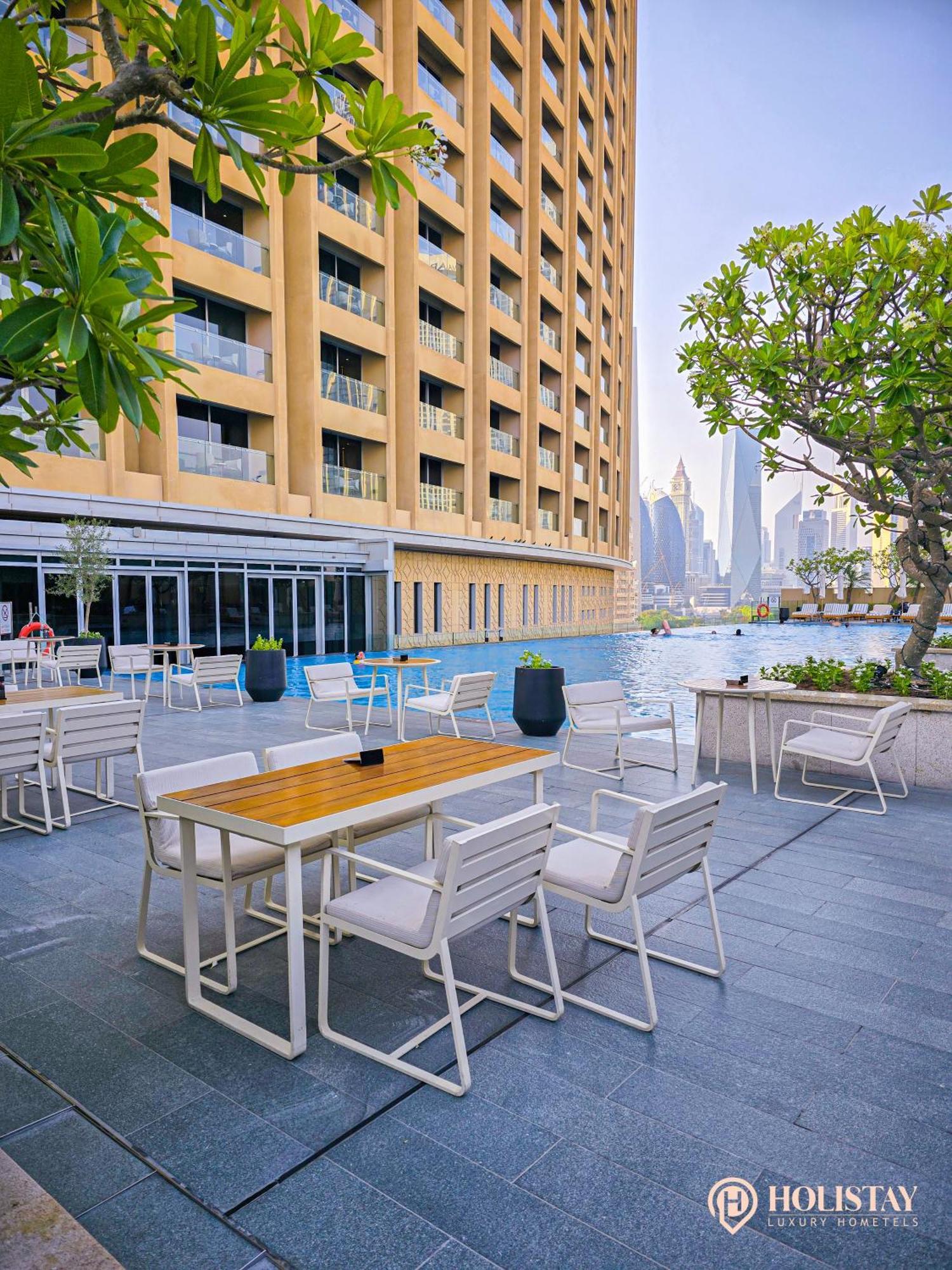 Holistay Luxury Homes - Burj Khalifa View - Direct Access Dubai Mall Exteriör bild