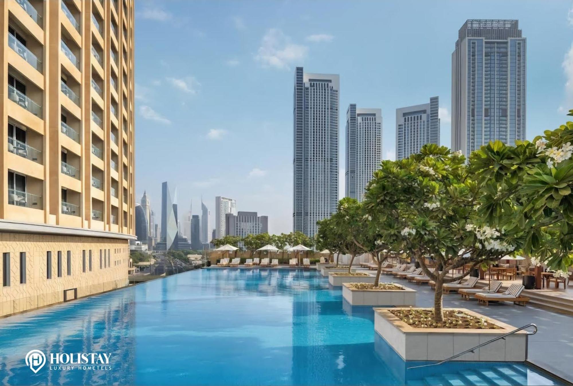 Holistay Luxury Homes - Burj Khalifa View - Direct Access Dubai Mall Exteriör bild