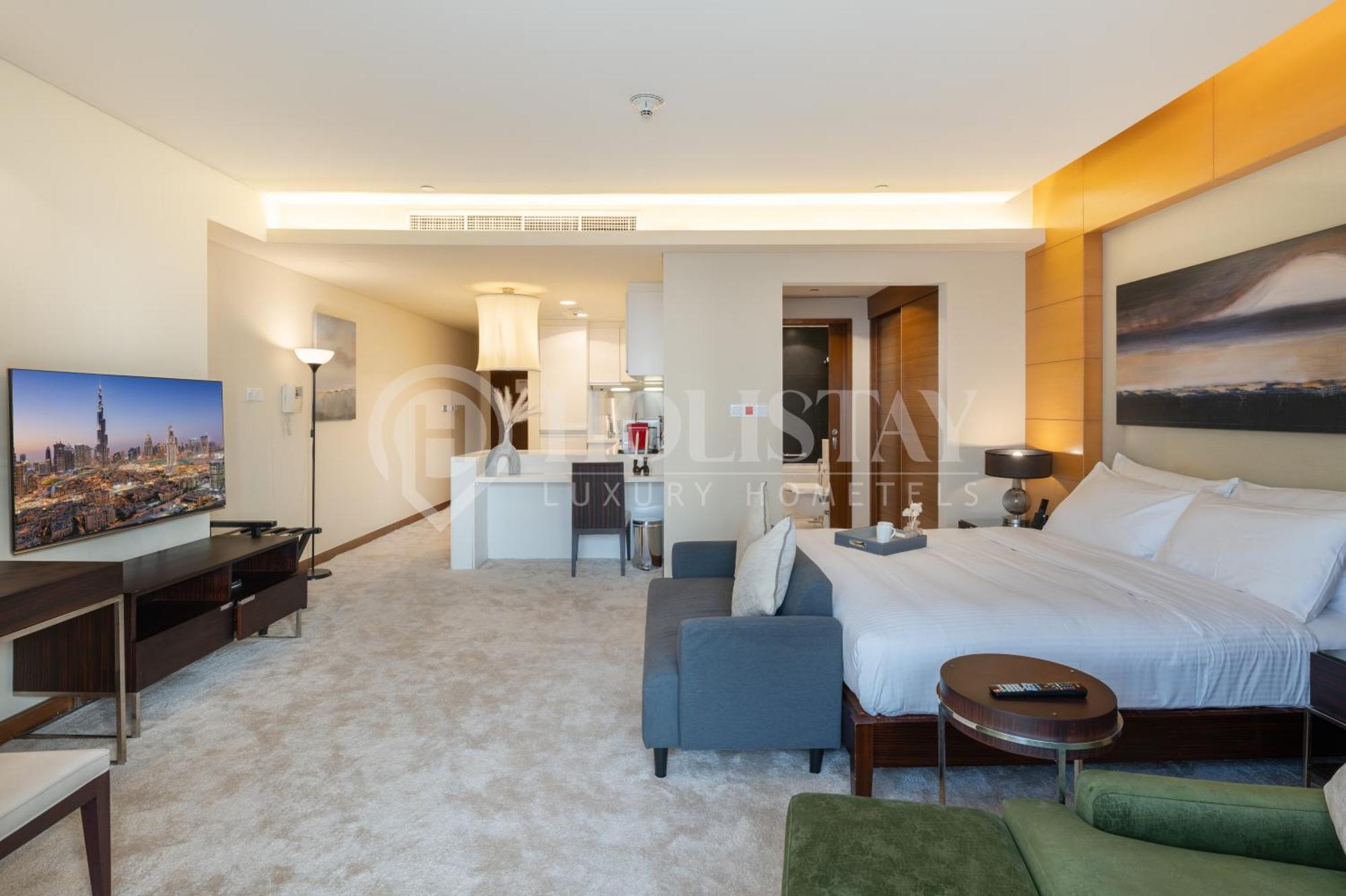 Holistay Luxury Homes - Burj Khalifa View - Direct Access Dubai Mall Exteriör bild