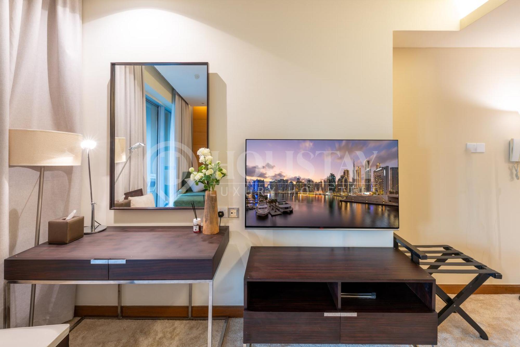 Holistay Luxury Homes - Burj Khalifa View - Direct Access Dubai Mall Exteriör bild