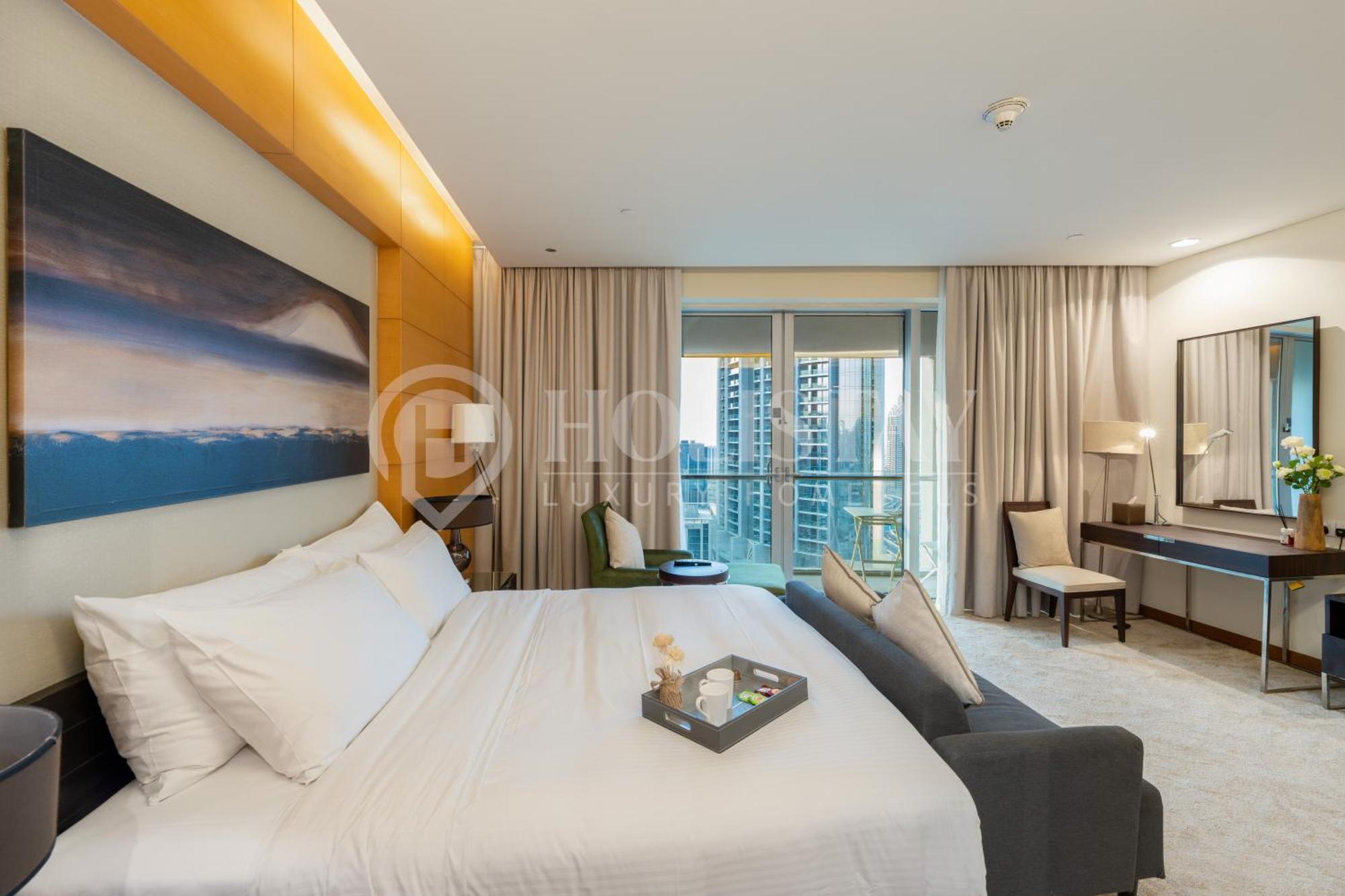 Holistay Luxury Homes - Burj Khalifa View - Direct Access Dubai Mall Exteriör bild