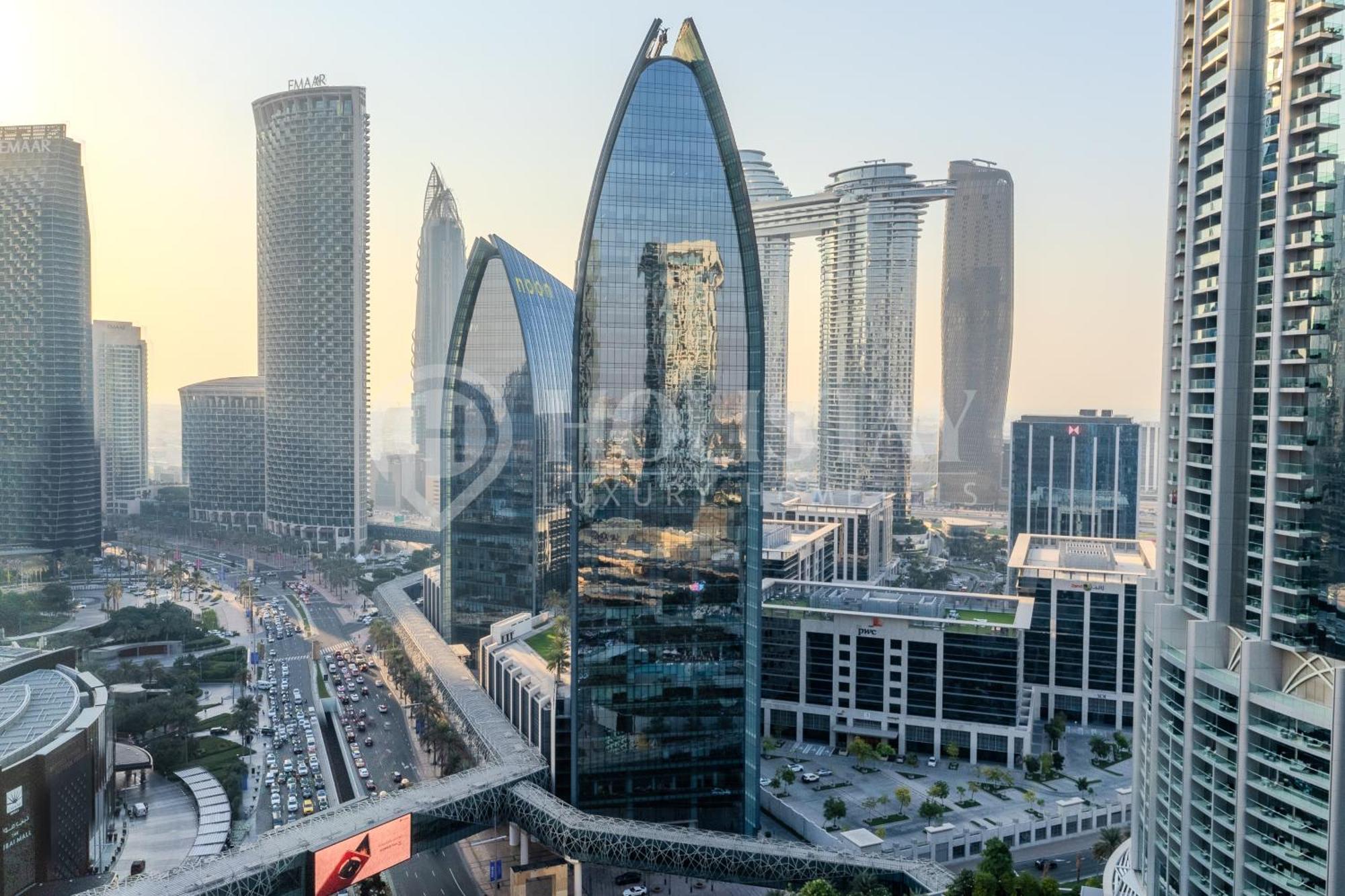 Holistay Luxury Homes - Burj Khalifa View - Direct Access Dubai Mall Exteriör bild
