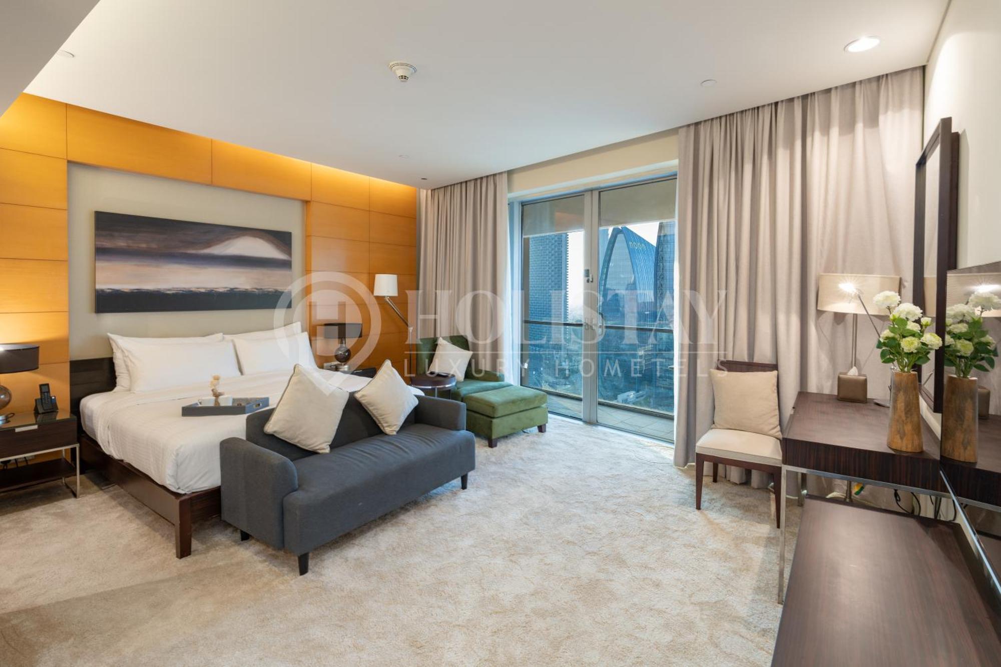 Holistay Luxury Homes - Burj Khalifa View - Direct Access Dubai Mall Exteriör bild