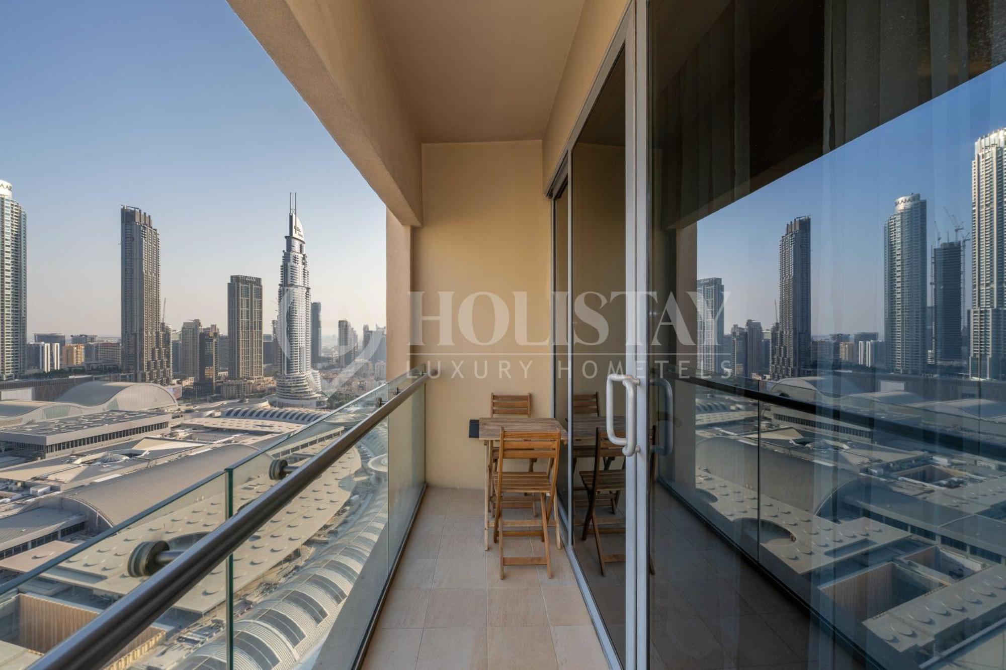 Holistay Luxury Homes - Burj Khalifa View - Direct Access Dubai Mall Exteriör bild