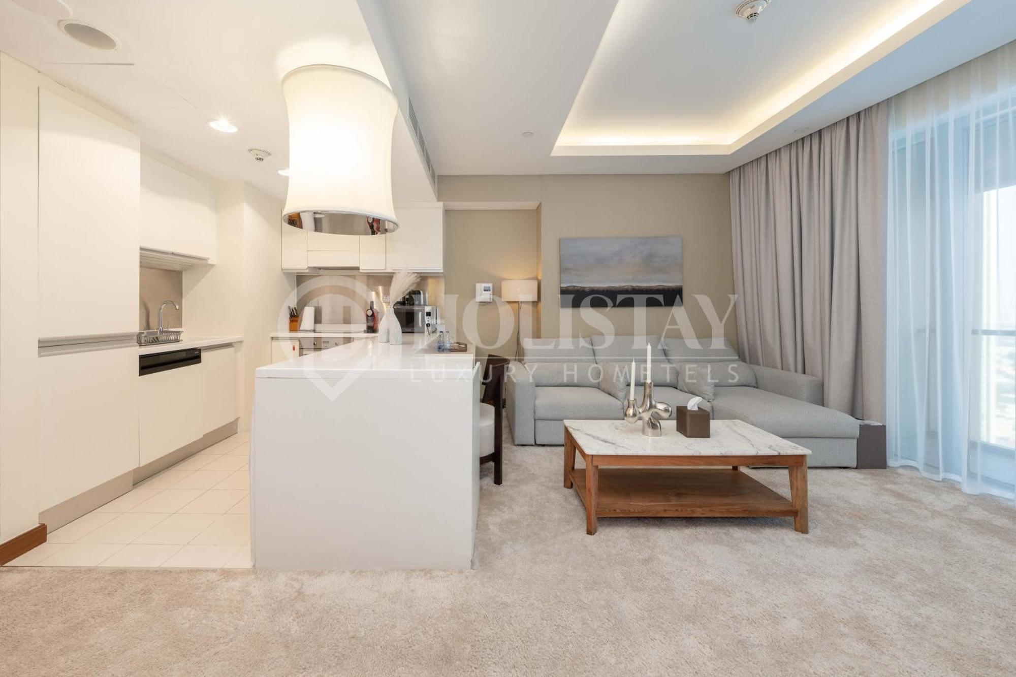 Holistay Luxury Homes - Burj Khalifa View - Direct Access Dubai Mall Exteriör bild