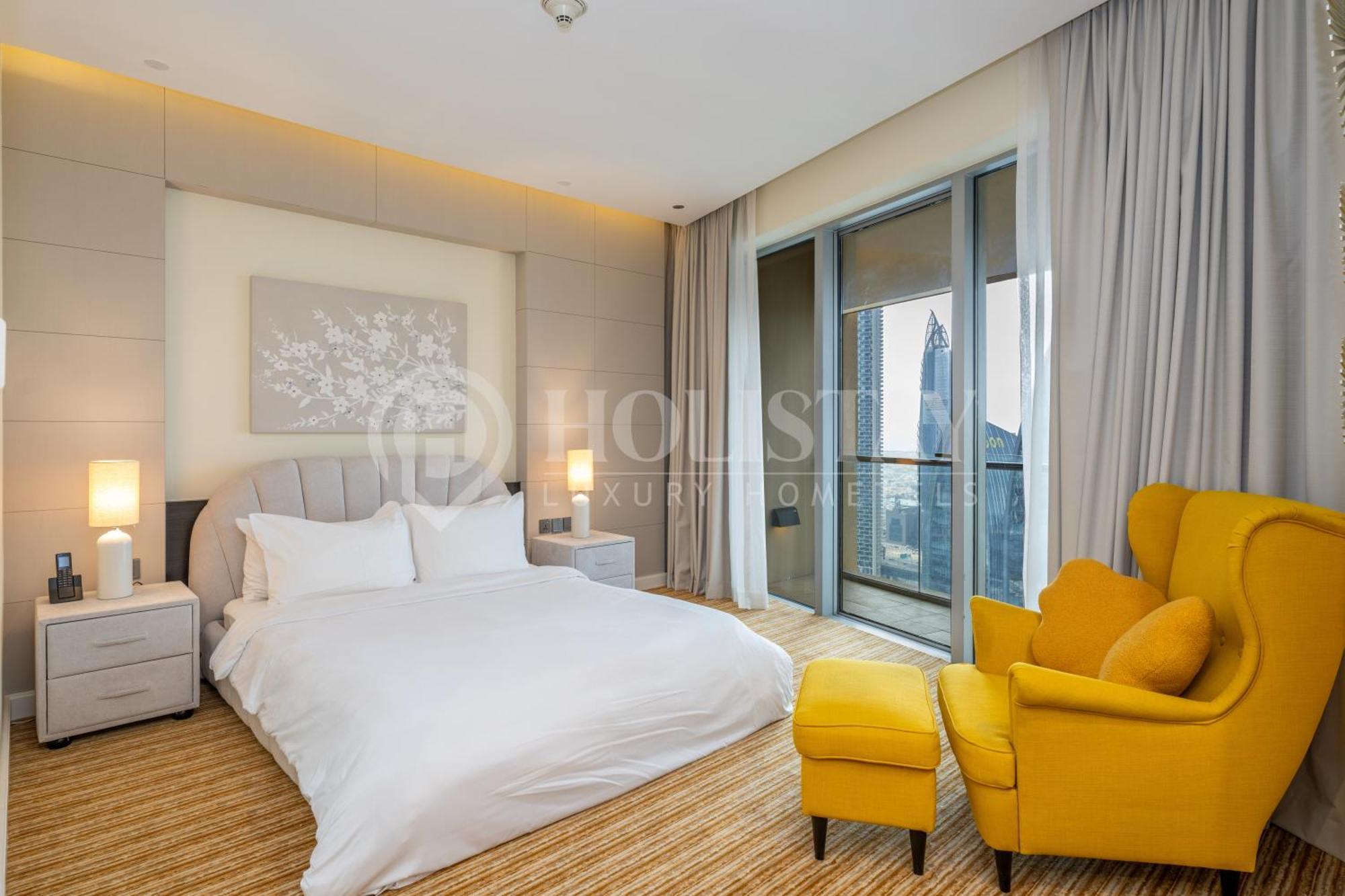 Holistay Luxury Homes - Burj Khalifa View - Direct Access Dubai Mall Exteriör bild
