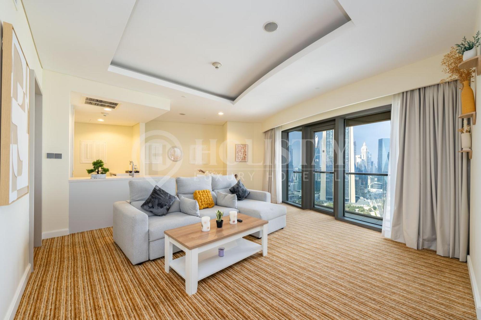 Holistay Luxury Homes - Burj Khalifa View - Direct Access Dubai Mall Exteriör bild