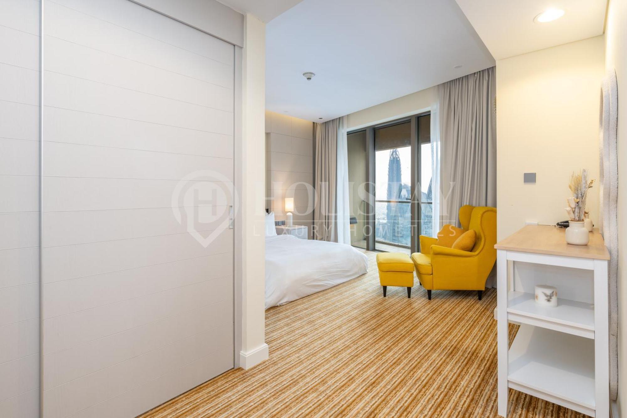 Holistay Luxury Homes - Burj Khalifa View - Direct Access Dubai Mall Exteriör bild