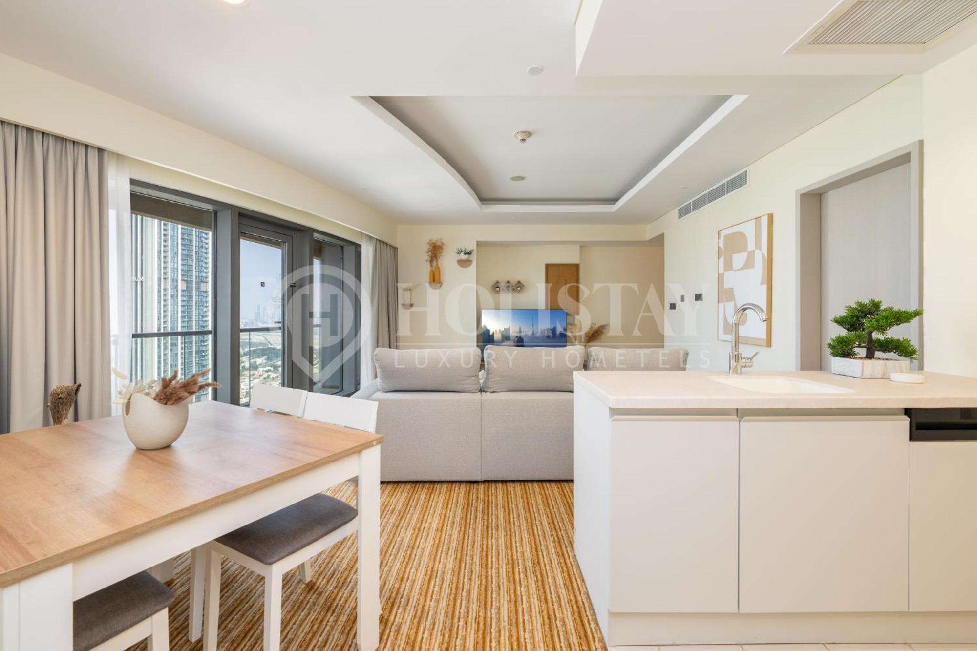 Holistay Luxury Homes - Burj Khalifa View - Direct Access Dubai Mall Exteriör bild